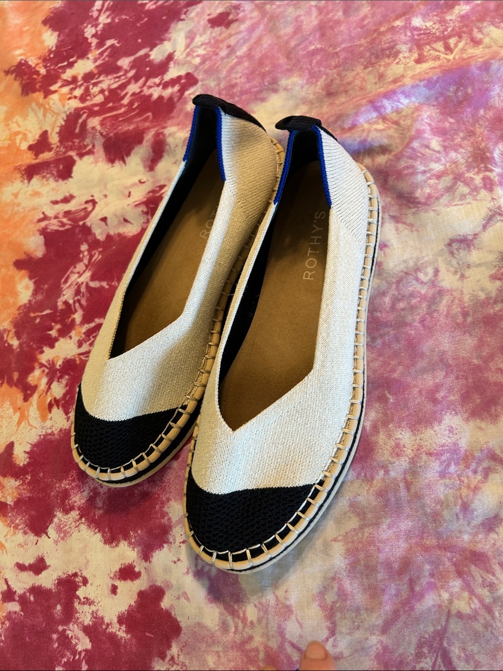 Rothy’s espadrille boardwalk flat 7.5